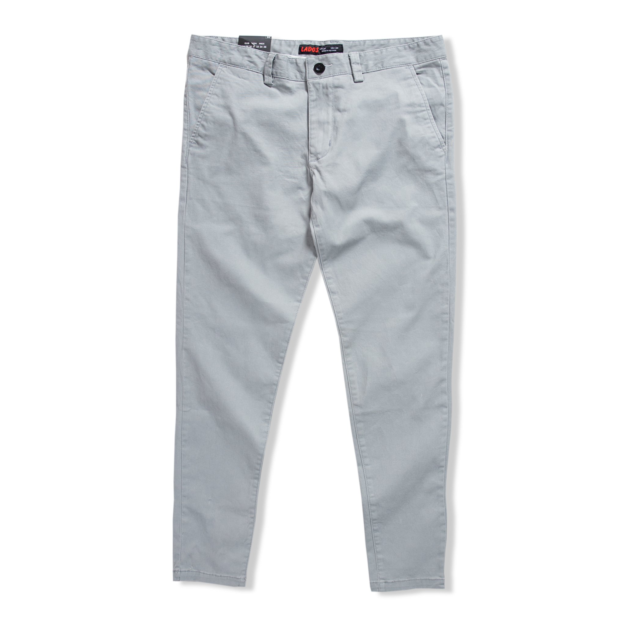 Quần kaki dài nam chất vải cotton có giãn siêu đẹp LADOS - 4032 thiết kế tôn dáng trẻ trung