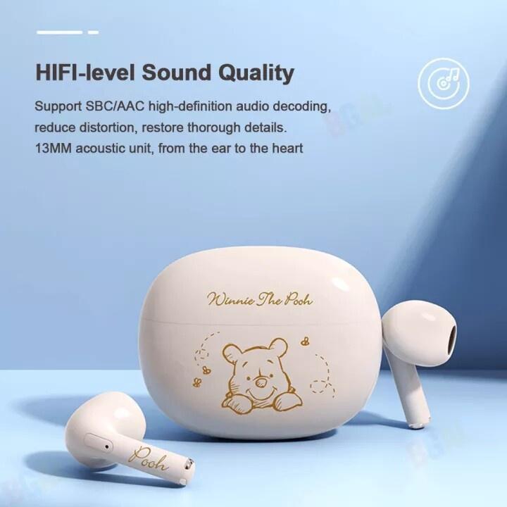 Tai nghe không dây Lenovo Disney Q2 Bluetooth 5.1 âm thanh nổi cách âm thông minh chống nước có mic cho Android IOS