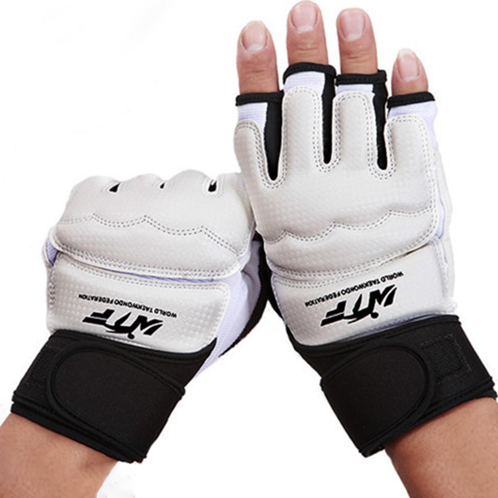Gloves Foot Protector Guard Home Gym Boxing Taekwondo Karate Sparring Gear