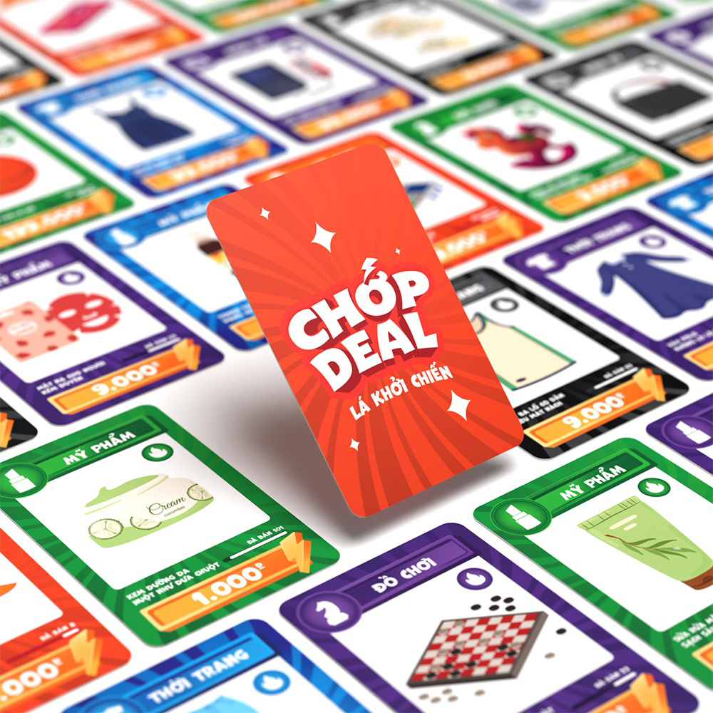 CHỚP DEAL Board Game, party game, game thẻ bài Săn deal ngon nhanh như chớp