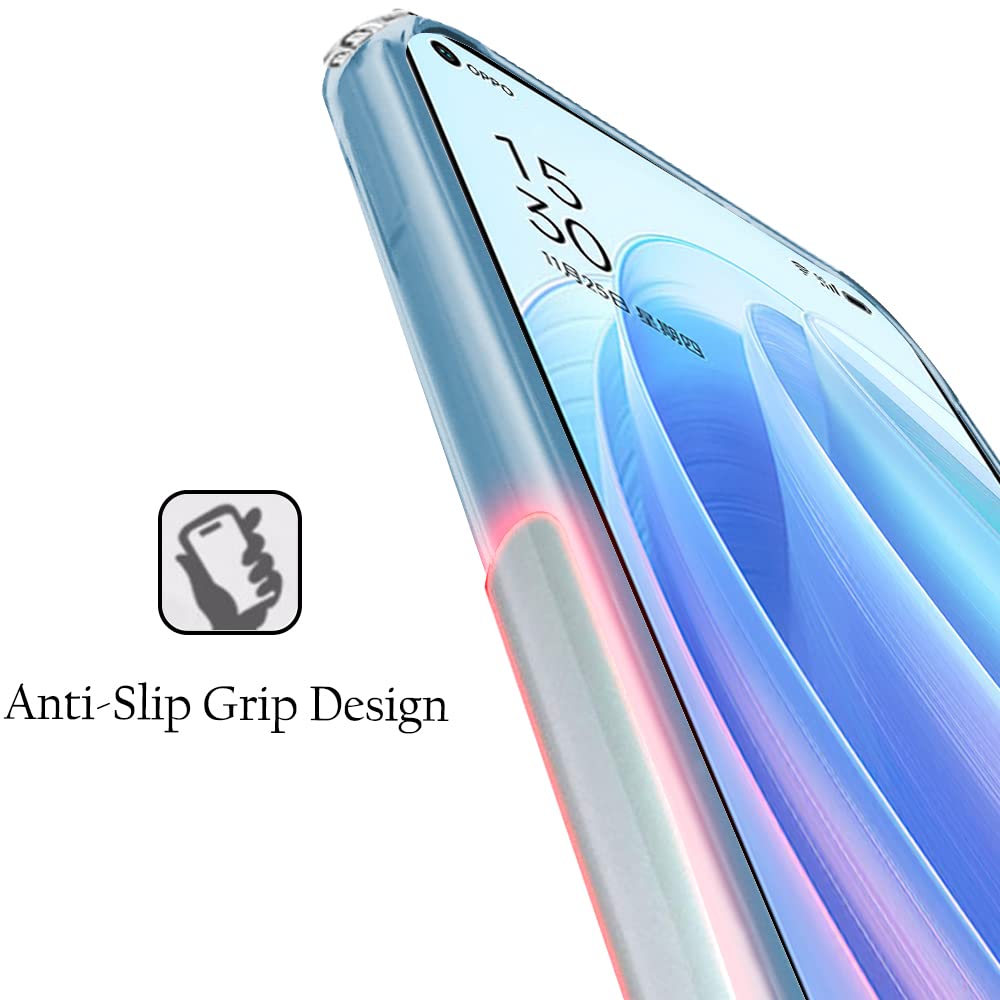 Ốp lưng silicon dẻo cho Oppo Reno 7 hiệu Ultra Thin trong suốt mỏng 0.6mm độ trong tuyệt đối chống trầy xước - Hàng nhập khẩu