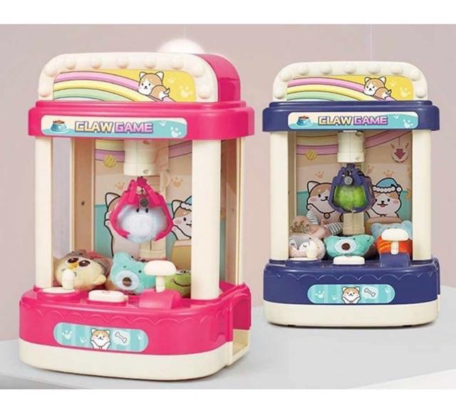 Máy gắp thú mini cao 30cm kèm gấu bông mini