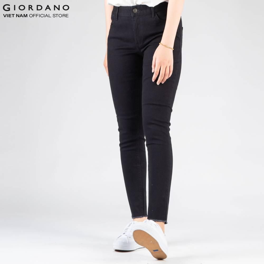 Quần jeans dài nữ Giordano 05419048