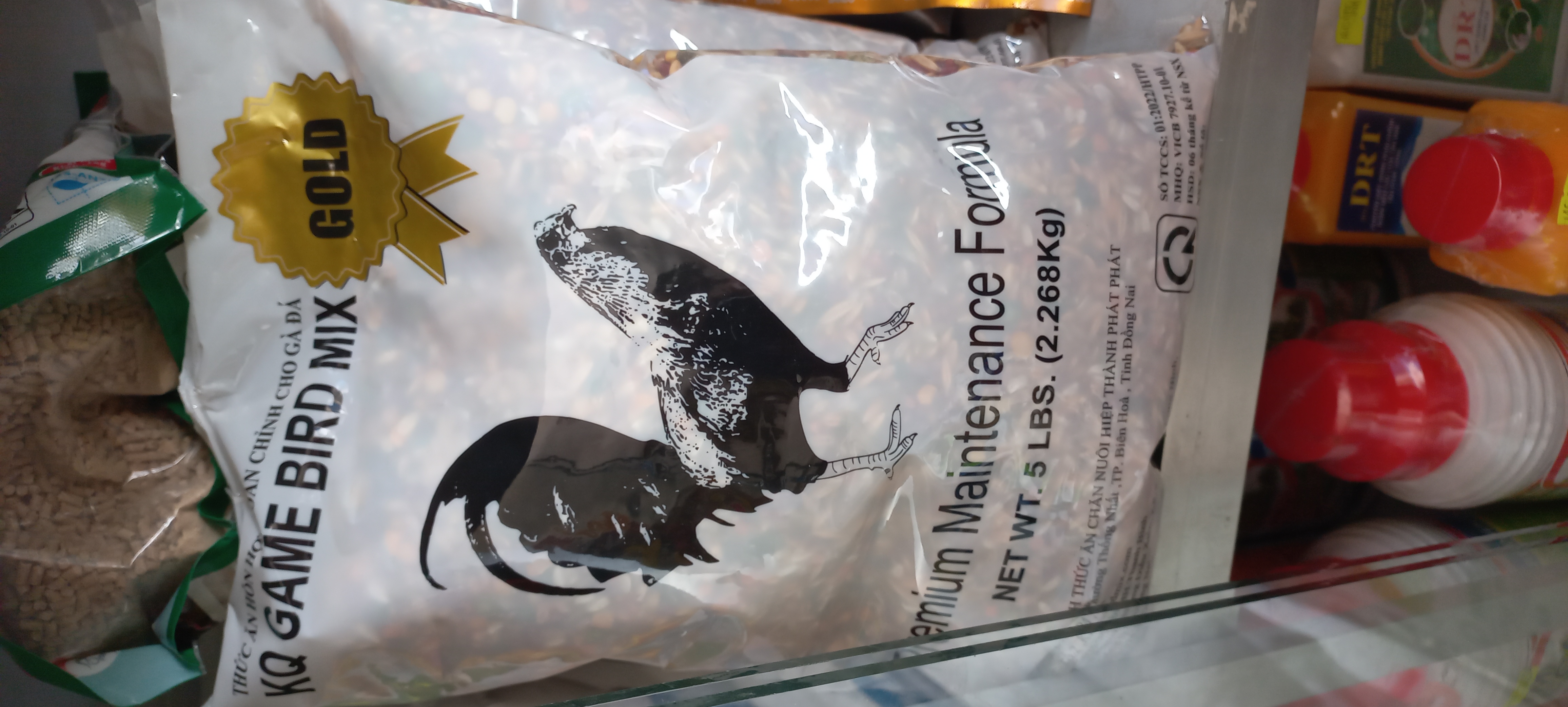 Ngũ Cốc Gà Đá GameBird KQ King Túi 2.268kg