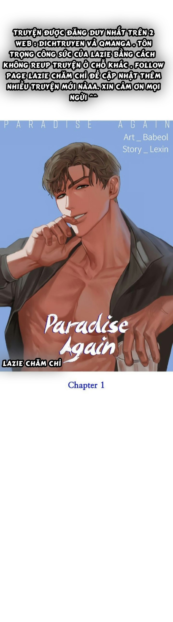 thiên đường bất tận (paradise again) chapter 1 6