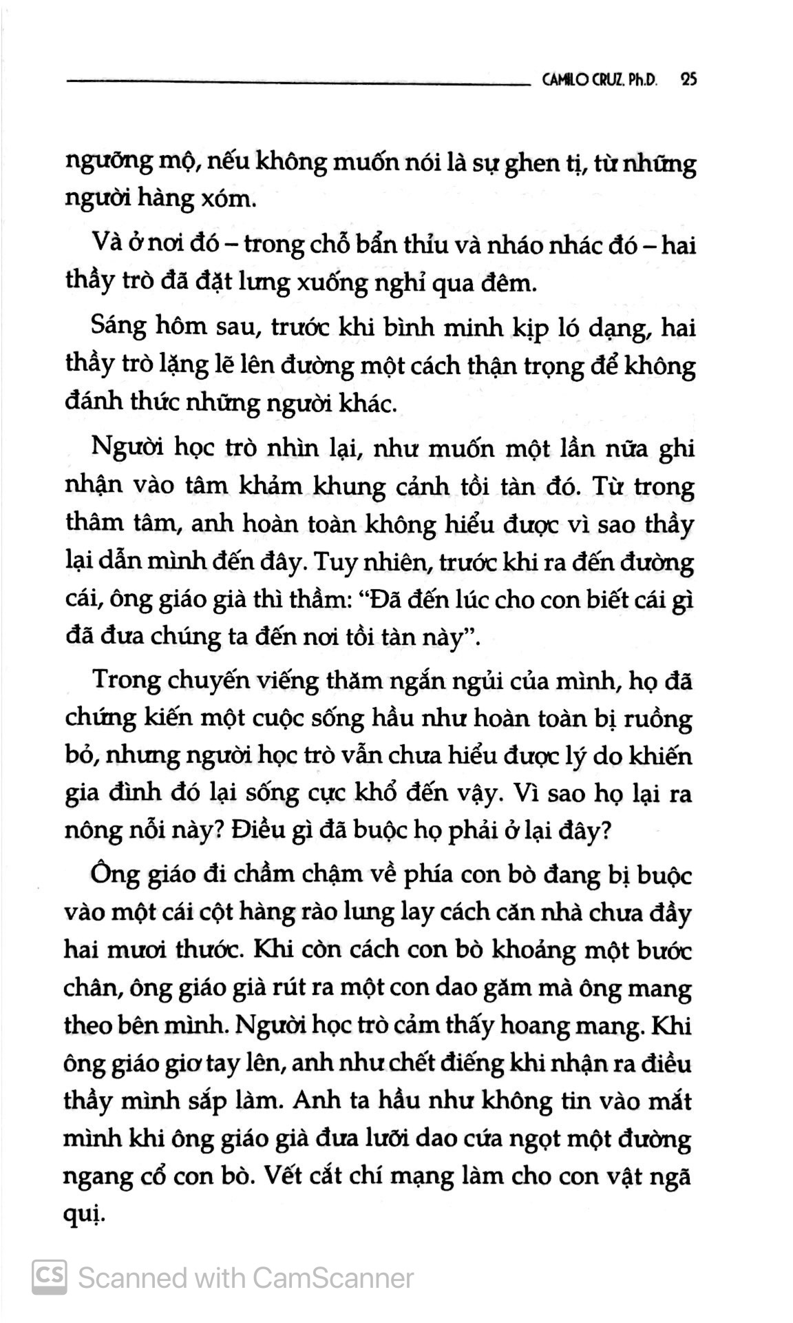 Ngày Xưa Có Một Con Bò... Camilo Cruz ,trẻ