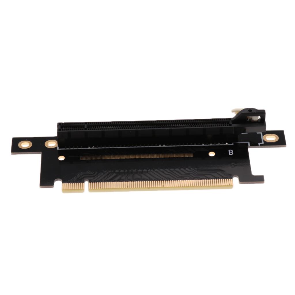 Thẻ Riser Bộ Chuyển đổi PCI Express 16X 90 độ Cho Khung Máy Chủ Máy Tính 2U