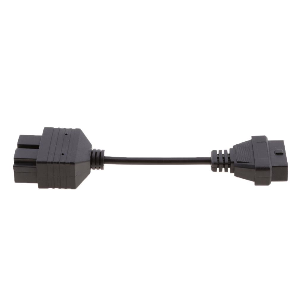 20 Pin Đến 16 Pin OBD 2 Cổng OBD II Chẩn Đoán Adapter Cáp Chuyển Đổi Dành Cho Xe KIA