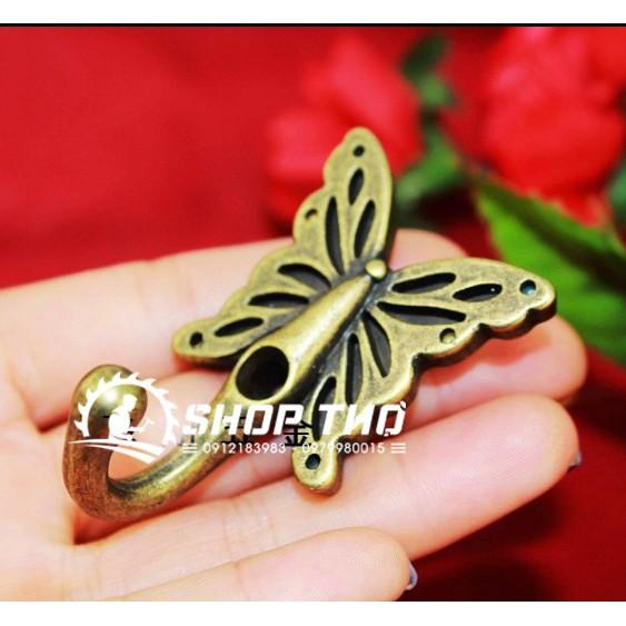 Móc treo giả cổ đơn đế hình cánh bướm