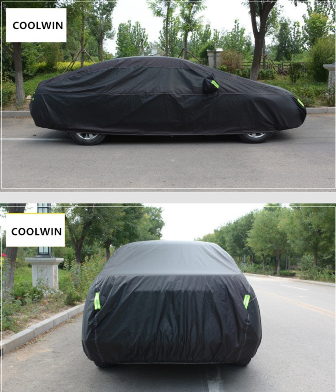 Hình ảnh Explorer, Bạt phủ ô tô cho xe  Ford Explorer thương hiệu Macsim sử dụng trong nhà và ngoài trời chất liệu Polyester - màu đen