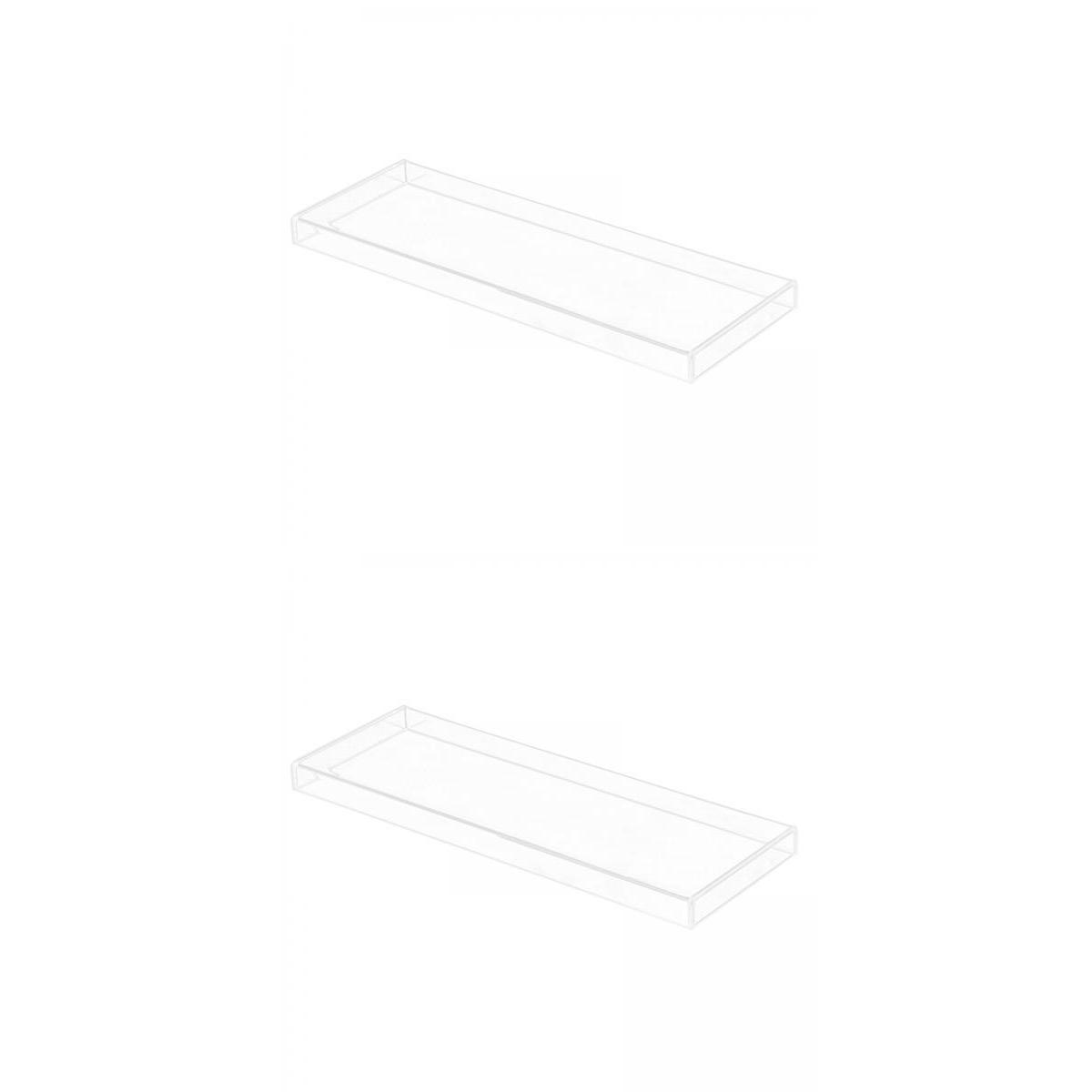 2 PCS Mechanical Keyboard Transparent Easy to Use Homes Offices