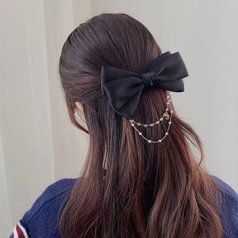 Kẹp tóc nơ tiểu thư sang chảnh mẫu mới