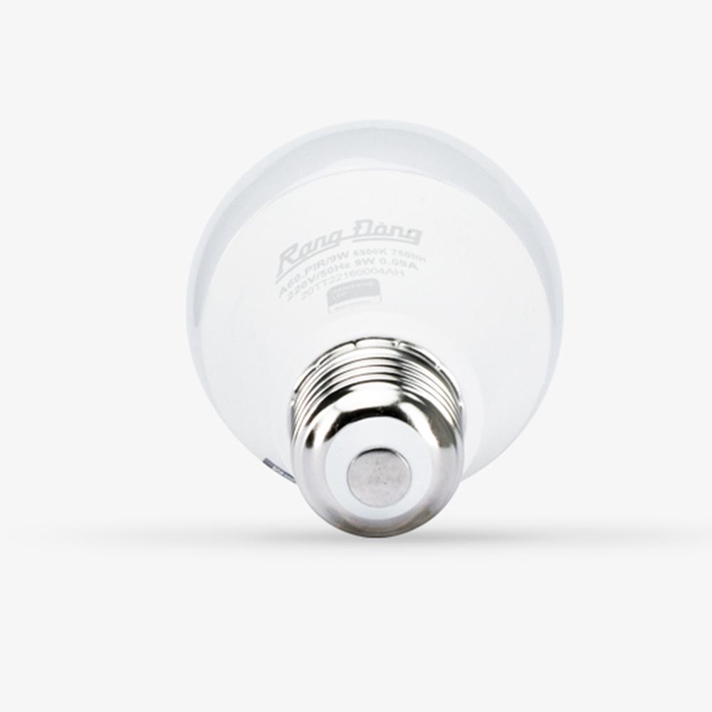 Bóng đèn LED Bulb cảm biến Rạng Đông A60/9W.PIR