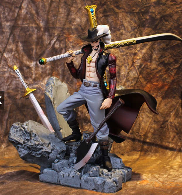 Mô hình nhân vật Mihawk Mắt Diều Hâu One Piece cực ngầu