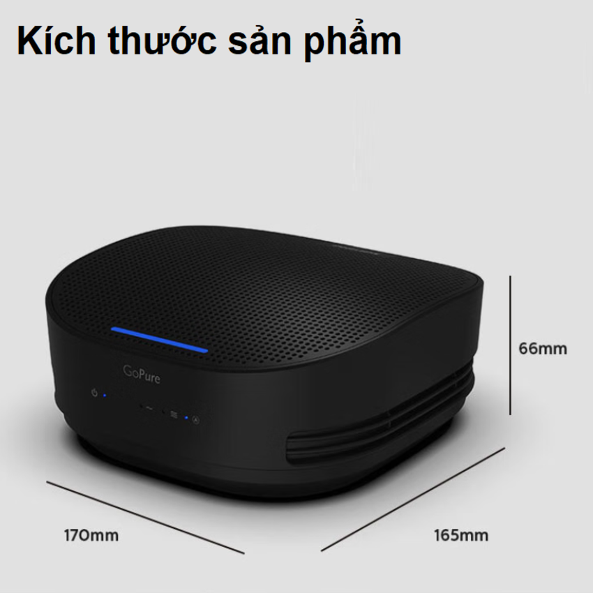 Máy khử mùi, lọc không khí trên xe ô tô thương hiệu Philips GP5301 - Hàng chính hãng