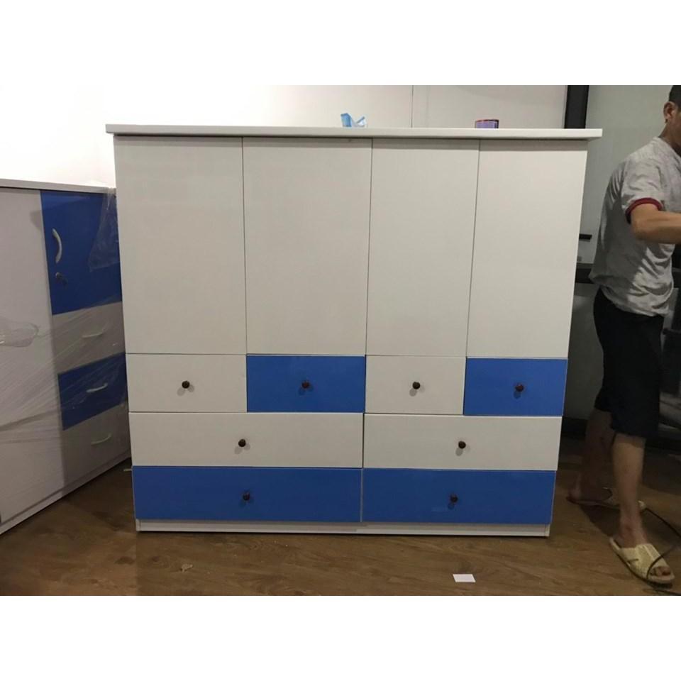 Tủ nhựa cao cấp 125*185*40*45 cm