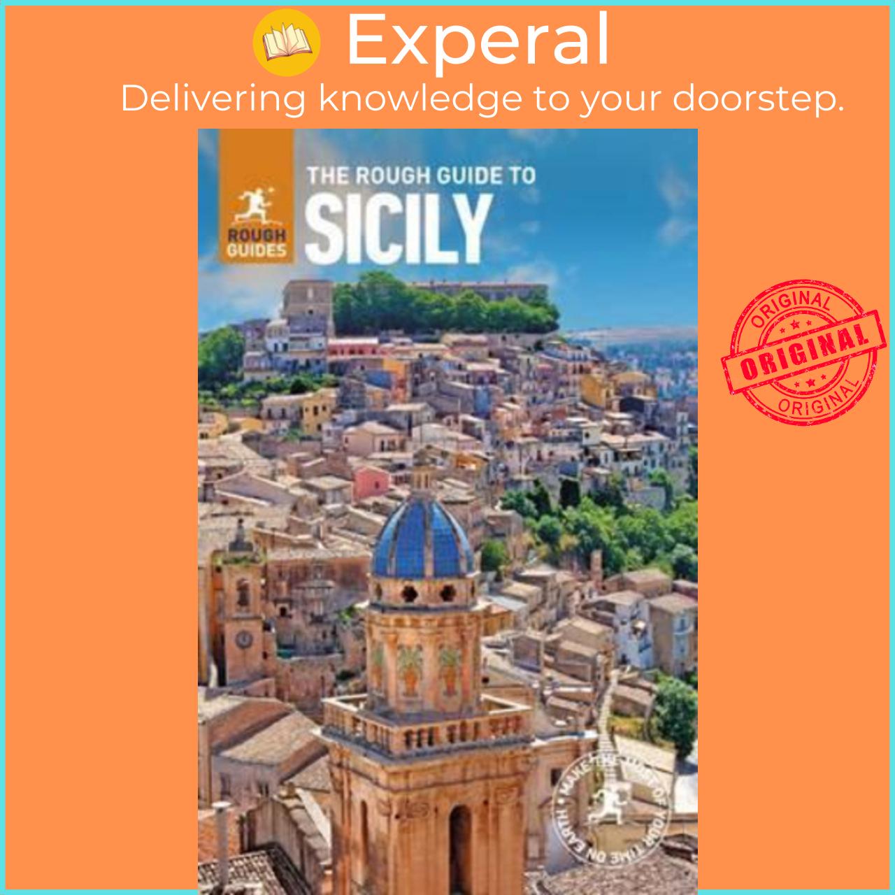 Hình ảnh Sách - The Rough Guide to Sicily by Rough Guides (UK edition, paperback)