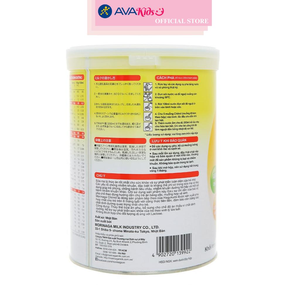 Sữa bột Morinaga Chilmil số 2 850g (6 - 36 tháng)