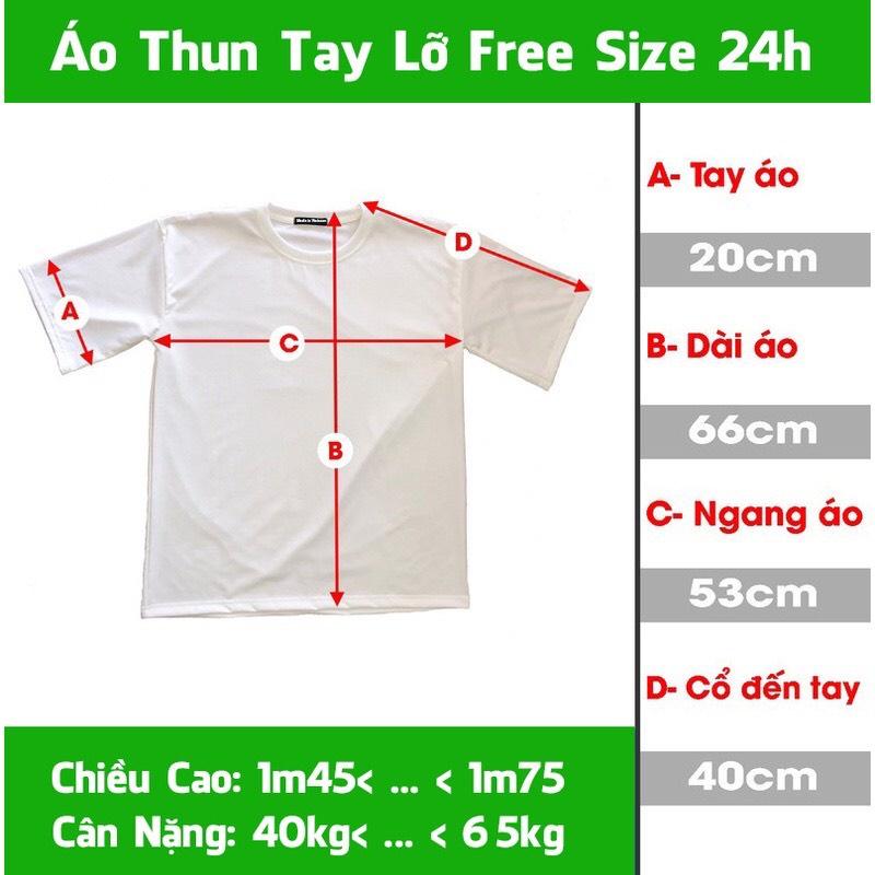Áo Thun Tay Lỡ Lửng Vải Cotton Dày Đẹp Màu Be Nam Nữ Free Size