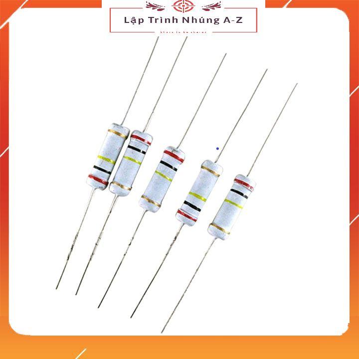 [Lập Trình Nhúng A-Z][G33] Điện Trở Cắm 2W 5% Có Giá Trị Từ 0.1R Đến 150K