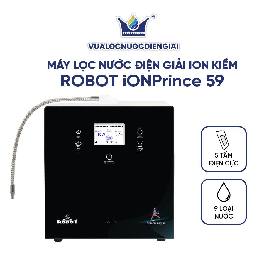 Máy Lọc Nước Điện Giải Ion Kiềm ROBOT IonPrince 59 - Hàng Chính Hãng