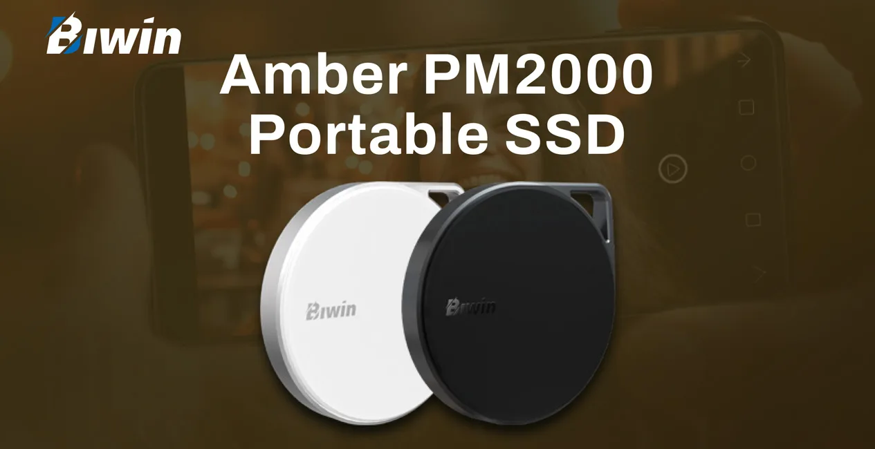 Ổ cứng di động SSD BIWIN Amber PM2000 512GB / 1TB, USB 3.2 Gen 2×2 bảo hành 5 năm Hàng chính hãng