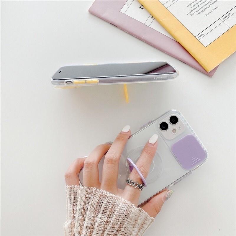 Ốp lưng dành cho Galaxy S22, S22 Plus, S22 Ultra, S21 FE, S21, S21 Plus, S21 Ultra dẻo trong có iring