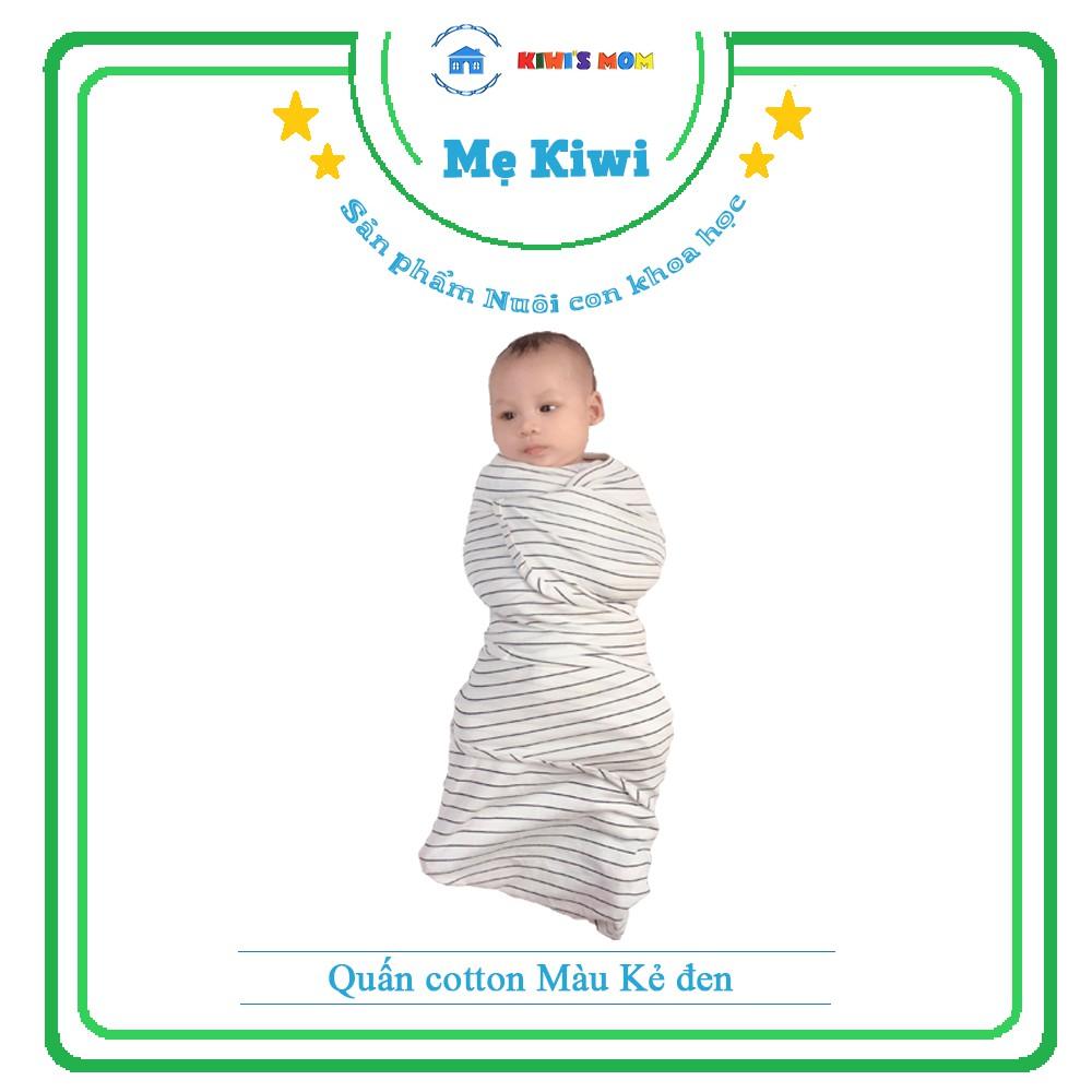 Quấn Cổ điển cho bé sơ sinh - Cotton co giãn 4 chiều