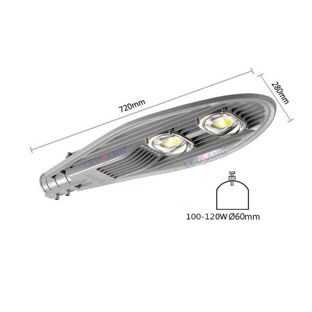 Đèn đường led - Đèn đường hình chiếc lá - Đèn đường - Đèn ngoài trời - Đèn led IP 66 67 68 - SL1 LEDSANG