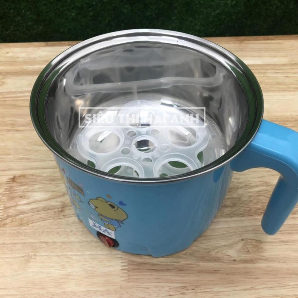 Ca Nấu Mì 1,8L Luộc Hấp Đồ Ăn Siêu Tốc Có Chế Độ Tự Ngắt
