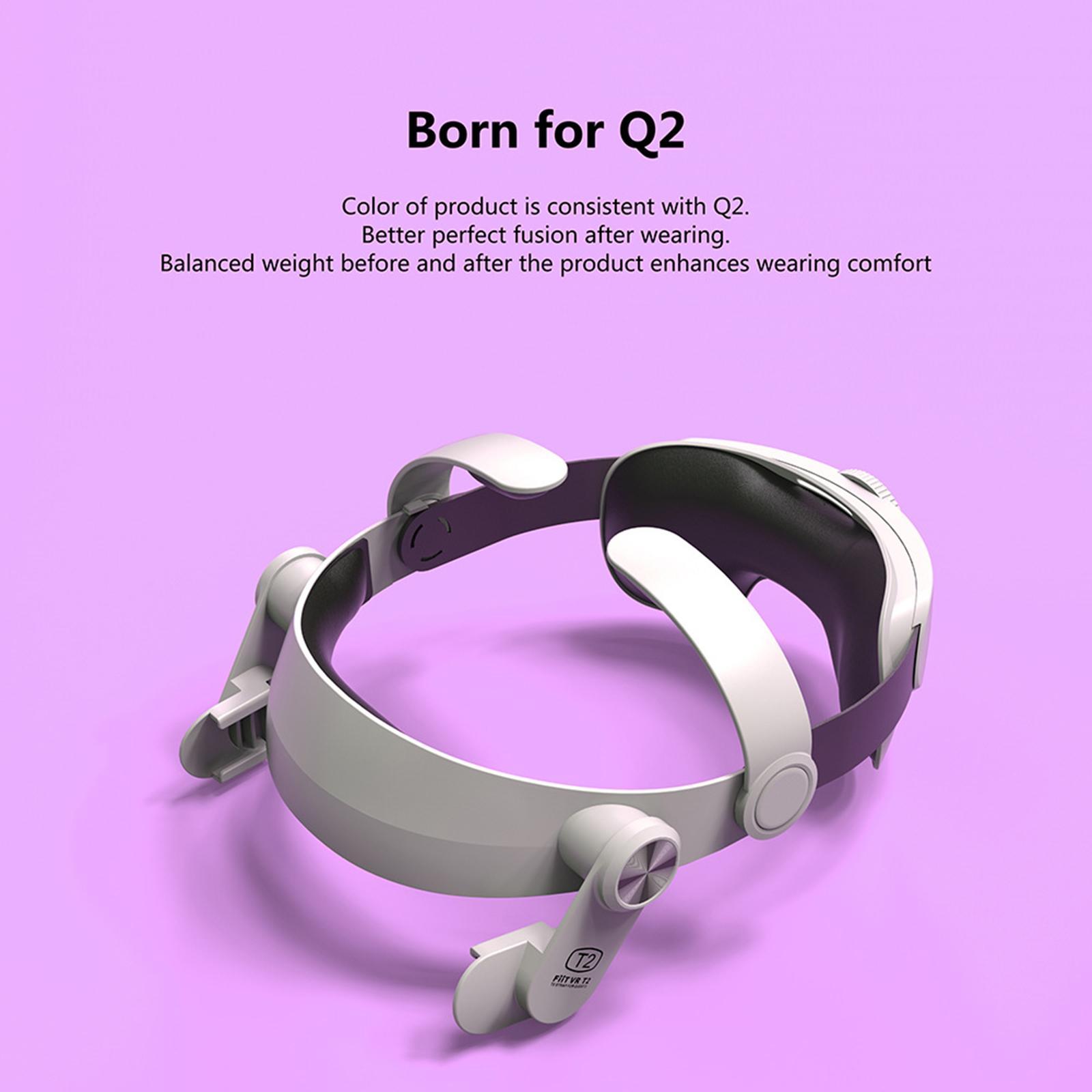 Head Strap Reduce Head Pressure Replacement Removable for Quest 2 Adults