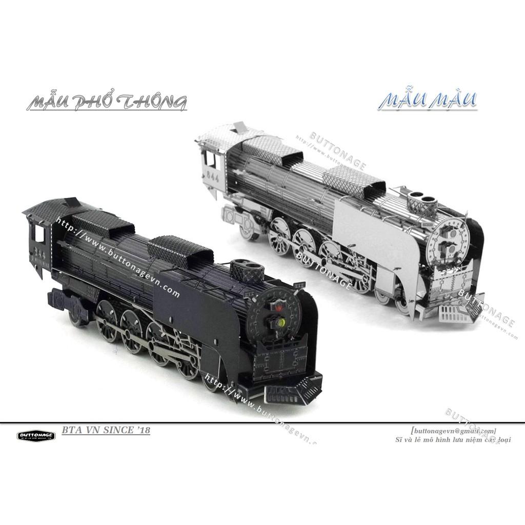 Mô Hình Lắp Ráp 3d Đầu tàu hơi nước UNION PACIFIC 844