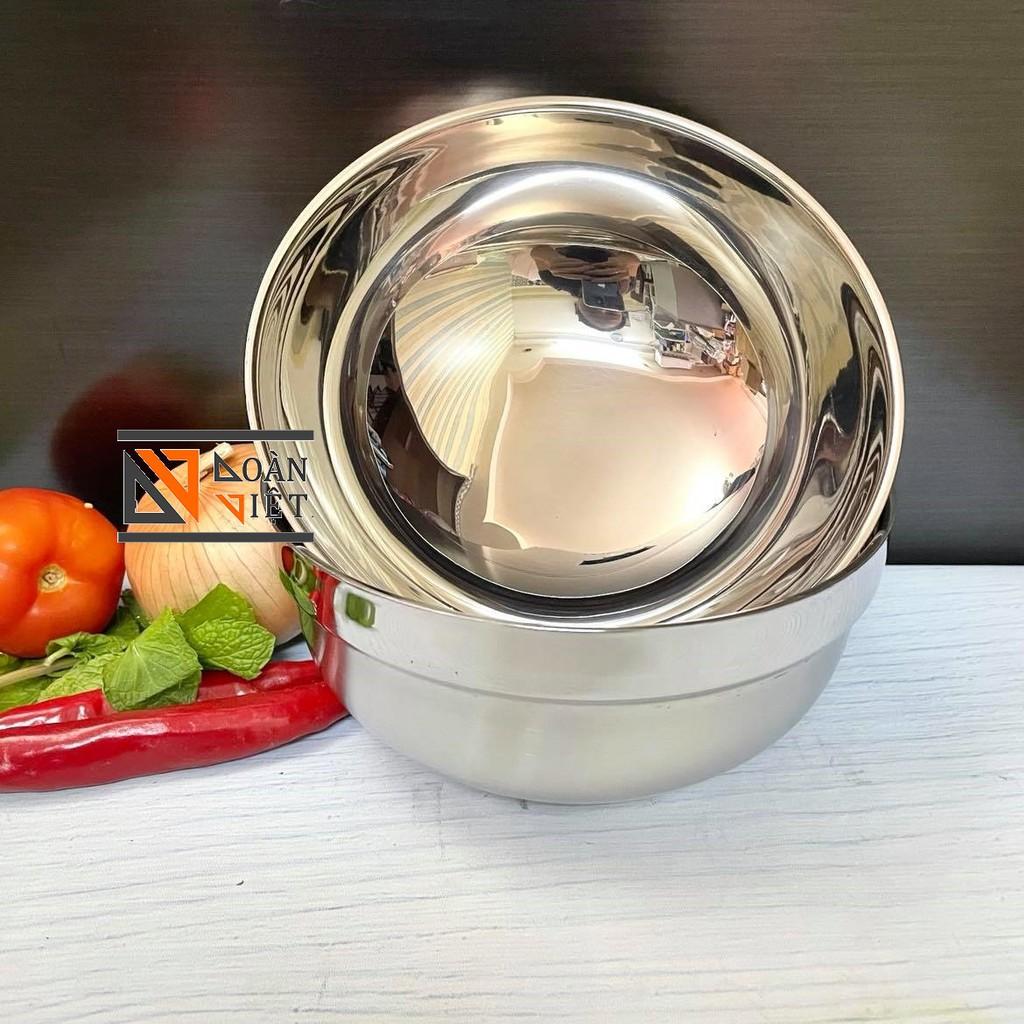 TÔ INOX 2 LỚP CÁCH NHIỆT CAO CẤP - Combo 2 TÔ