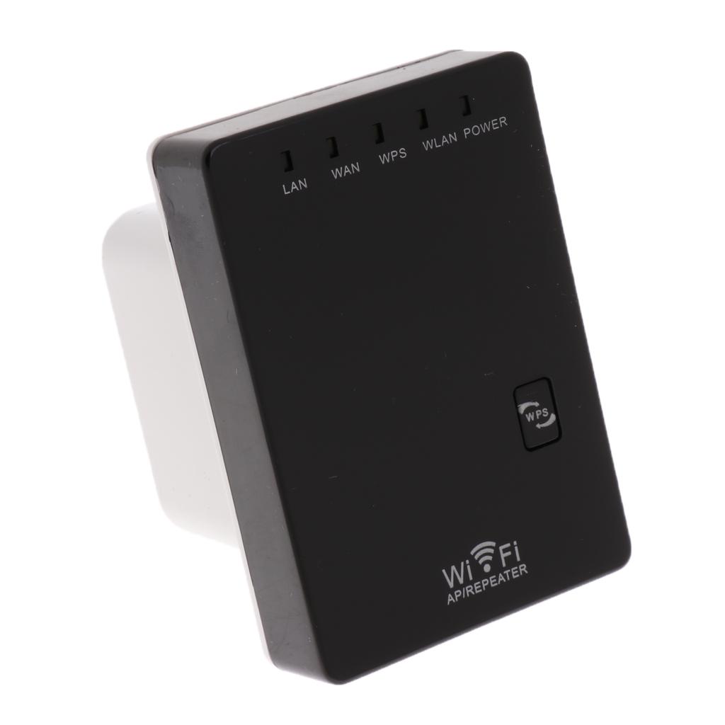 Mini Wifi Repeater Wireless AP Extender Router Amplifier 300Mbps US Plug