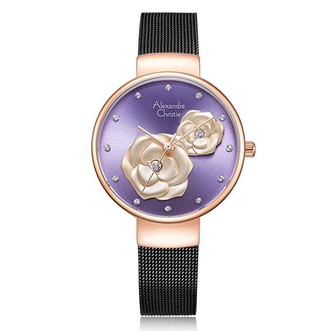 Đồng hồ đeo tay Nữ hiệu Alexandre Christie 2792LHBBRGR