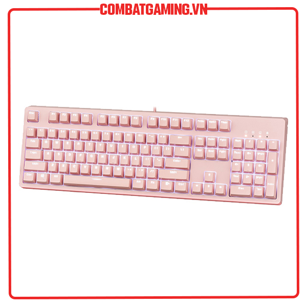 Bàn Phím Cơ E-DRA EK3104 Dream Pink Huano Switch - Hàng Chính Hãng