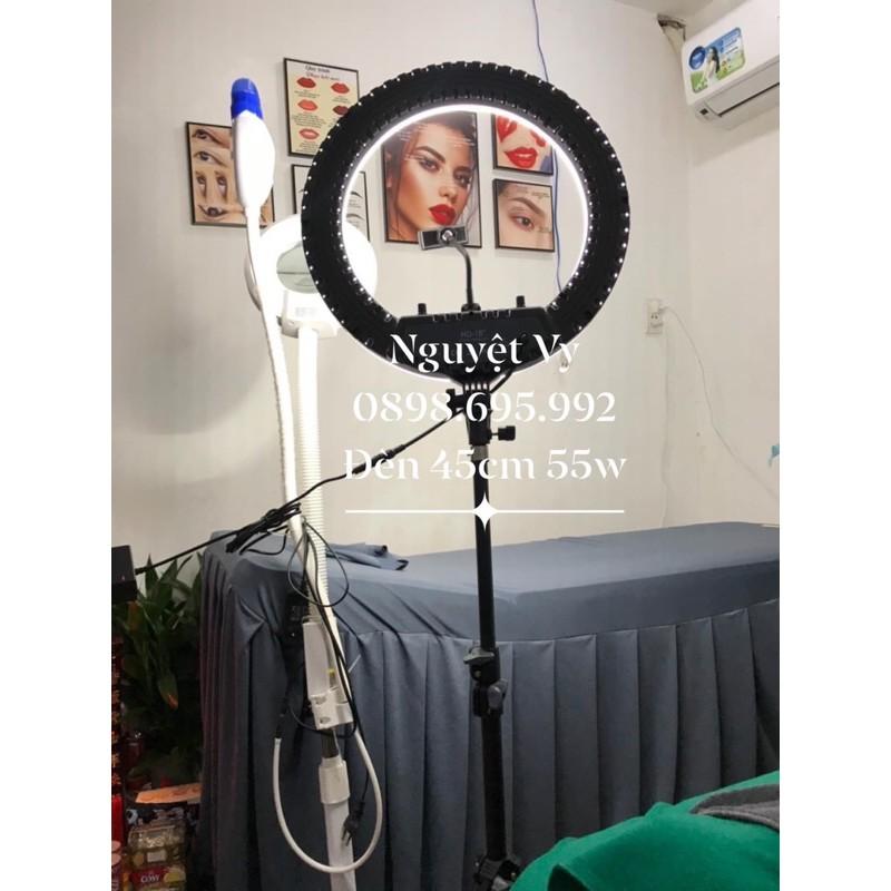 Đèn 45cm 55w sáng đẹp cho livestream hay spa, make up