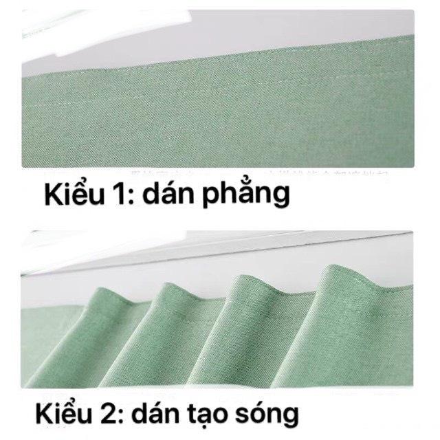 Rèm cửa dán tường, màn cửa may sẵn