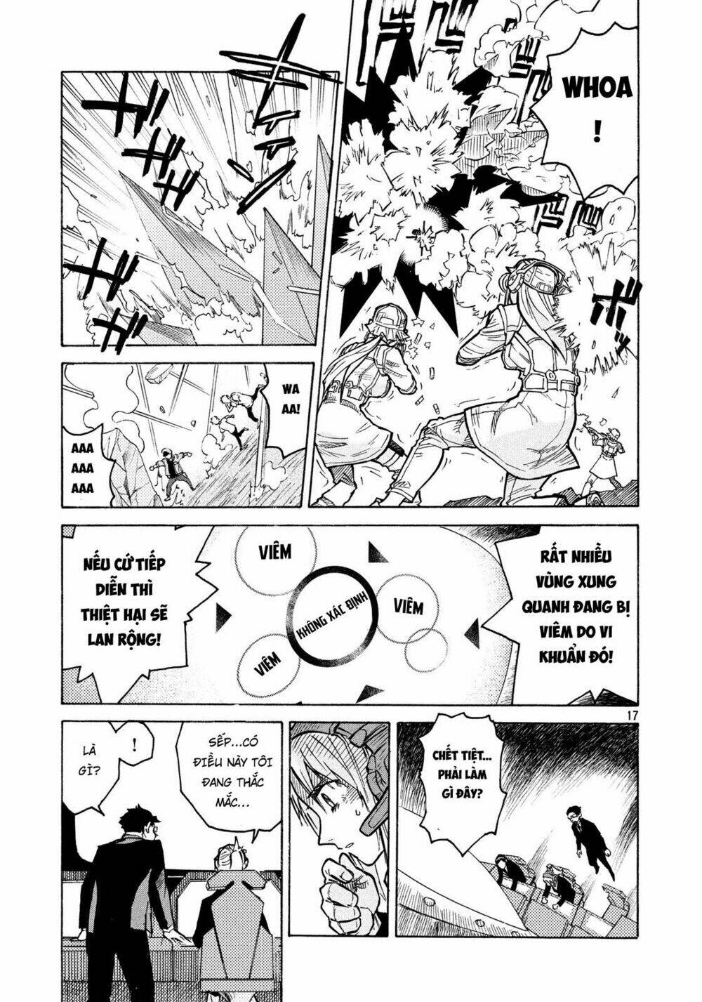 biệt đội tế bào black - hataraku saibou black chapter 8 17