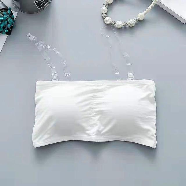 Áo Bra Quây Cotton Trơn Không Dây 3 Nấc Cài