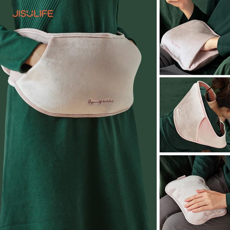 Túi chườm nóng giữ nhiệt Jisulife HW01-I bản thông minh chỉnh được nhiệt độ - mẫu túi sưởi ấm, chườm ấm bụng tay chân