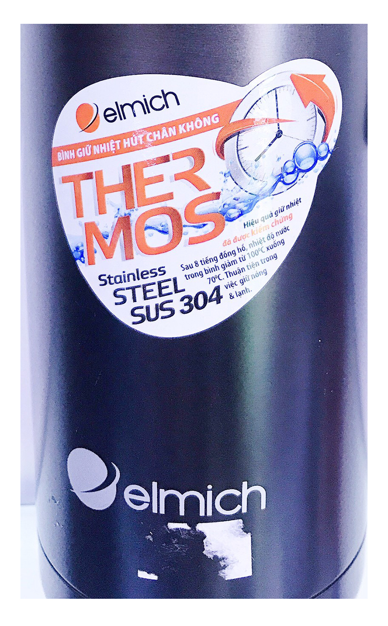 Phích giữ nhiệt Elmich inox 304 500ml EL3656