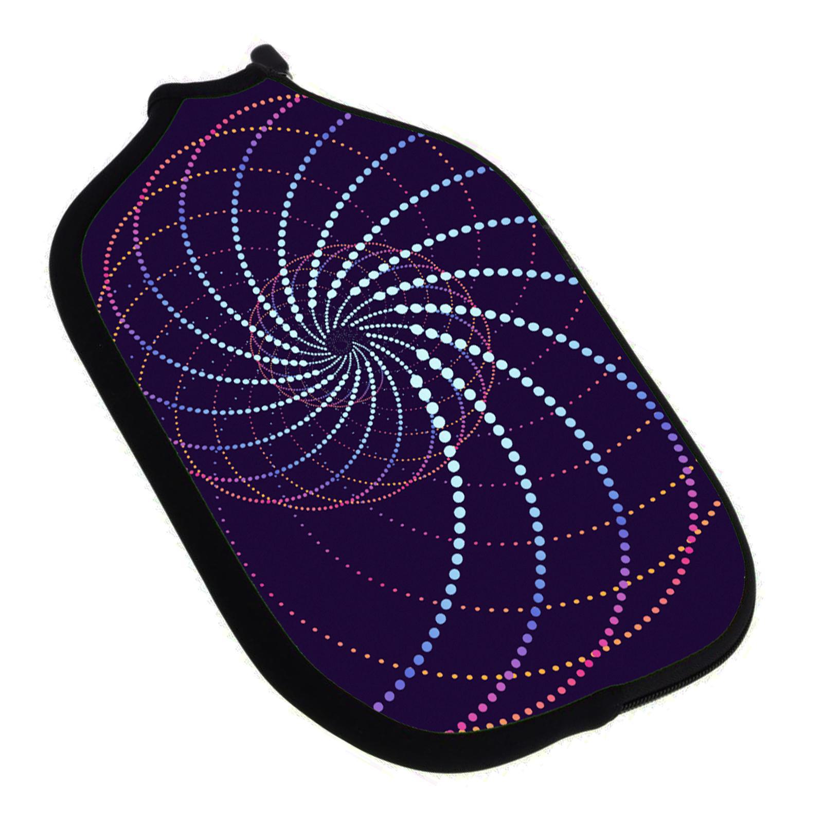 4pcs Neoprene Pickleball Paddle Cover Zipper Sleeve