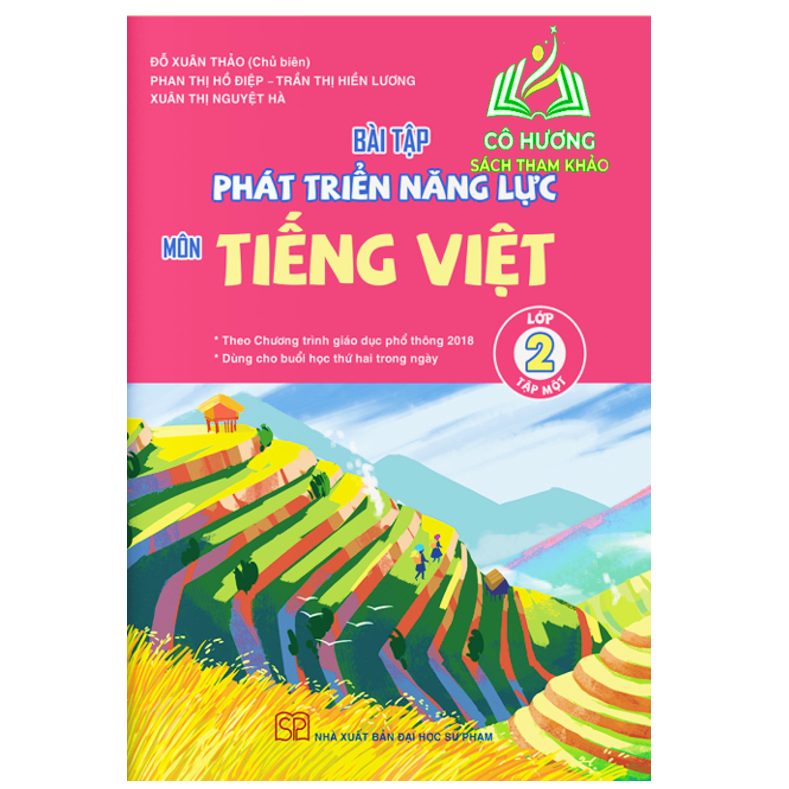 Sách - Combo Bài tập phát triển năng lực học sinh môn tiếng việt lớp 2 tập 1+2