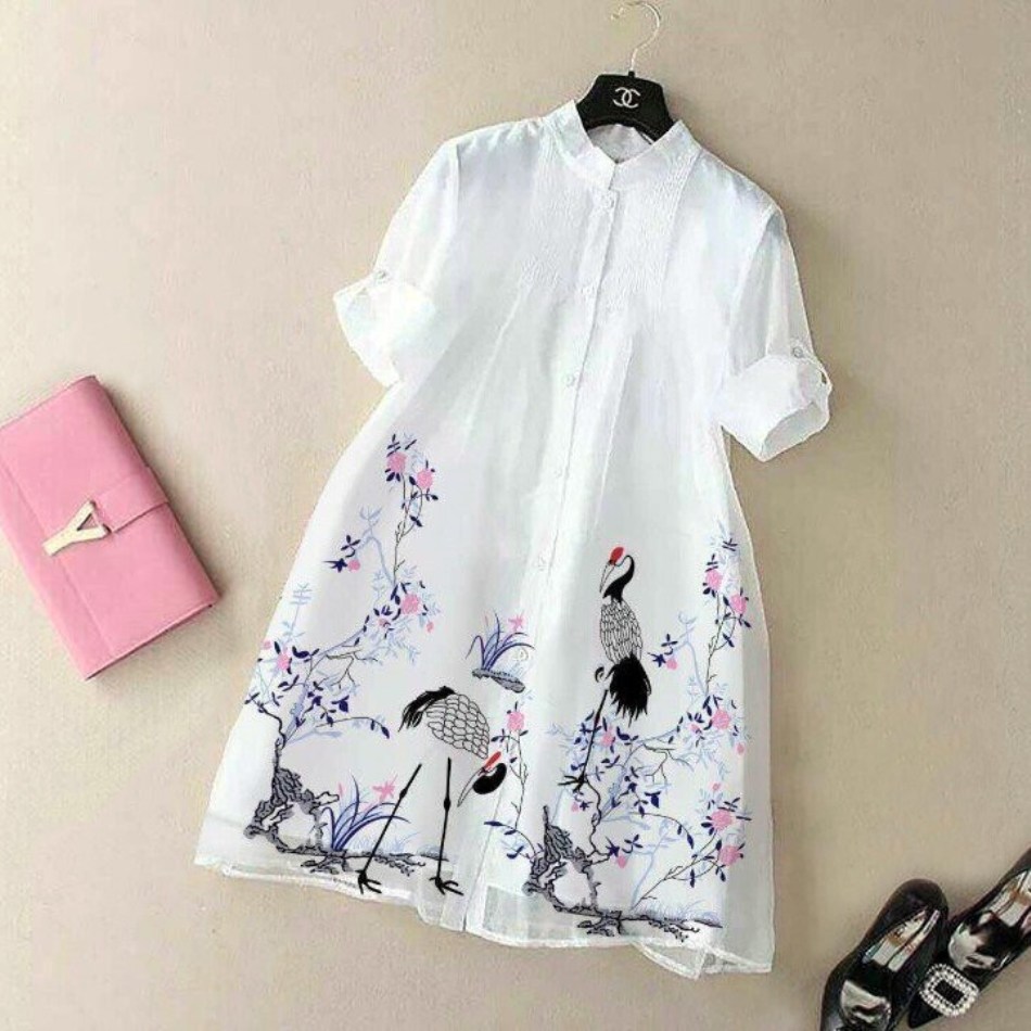 Đầm Hình Con Hạc ĐCH5790