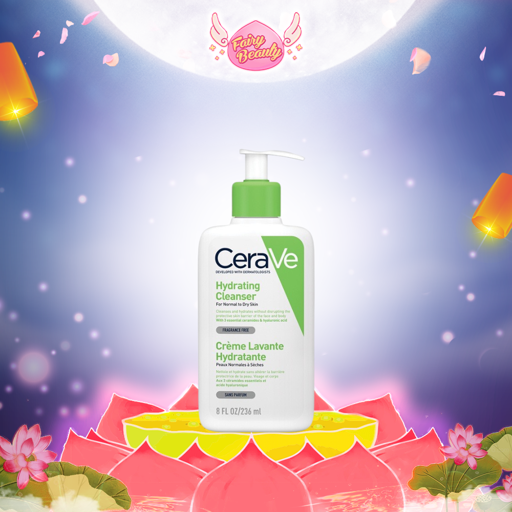 Sữa Rửa Mặt Dịu Nhẹ Dành Cho Da Khô Nhạy Cảm Developed With Dermatologists Hydrating Cleanser 473/236/88/20ml