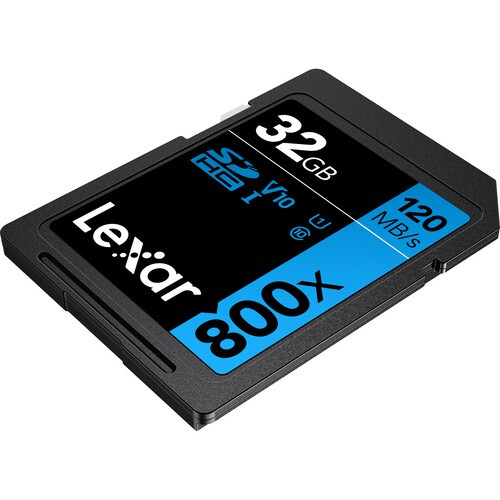 Thẻ nhớ máy ảnh/ máy quay phim Lexar 32GB/ 64GB 800x UHS-I SDHC V10, tốc độ đọc 120MB/s - HÀNG CHÍNH HÃNG