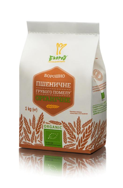 Bột mì nguyên cám hữu cơ Ecorod Organic Whole wheat flour 1kg