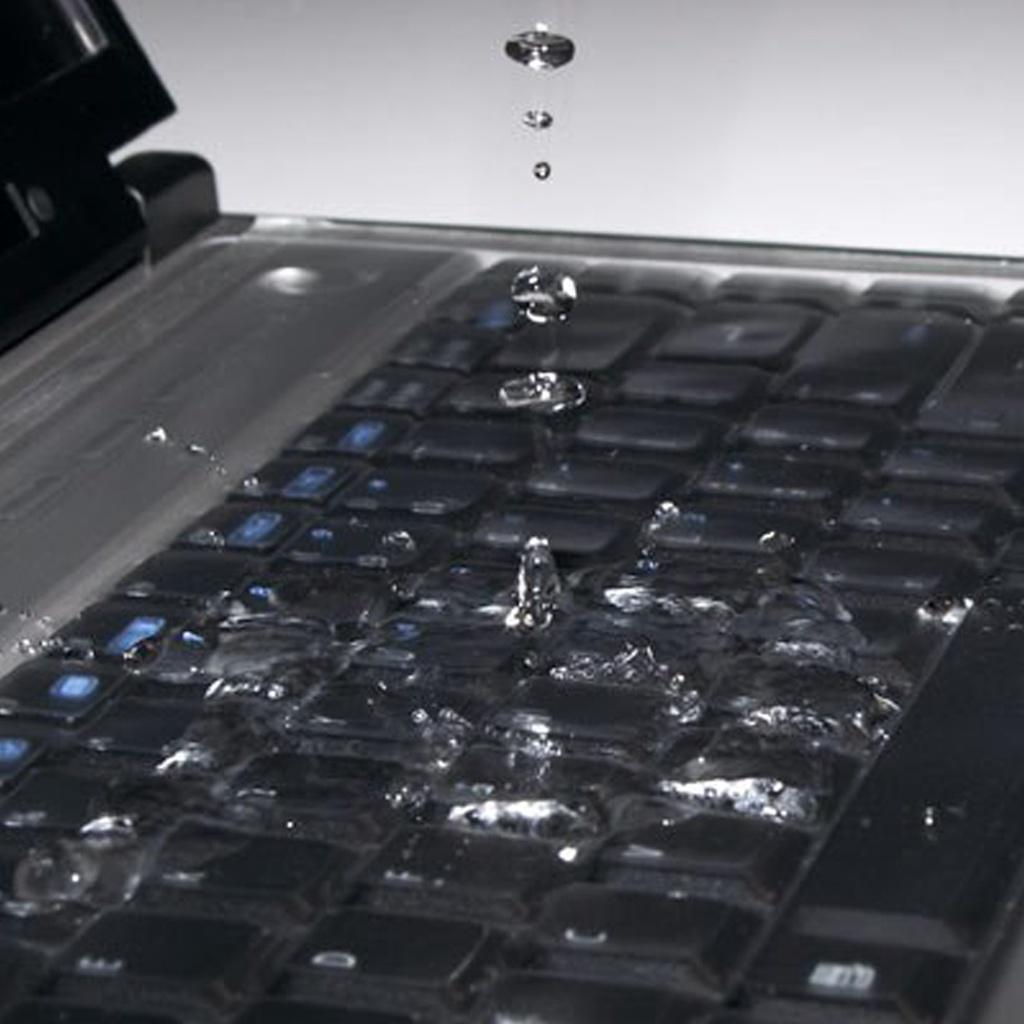 Tấm phủ bảo vệ bàn phím chắn bụi và chống nước silicon cho laptop từ 13 đến 17 inch