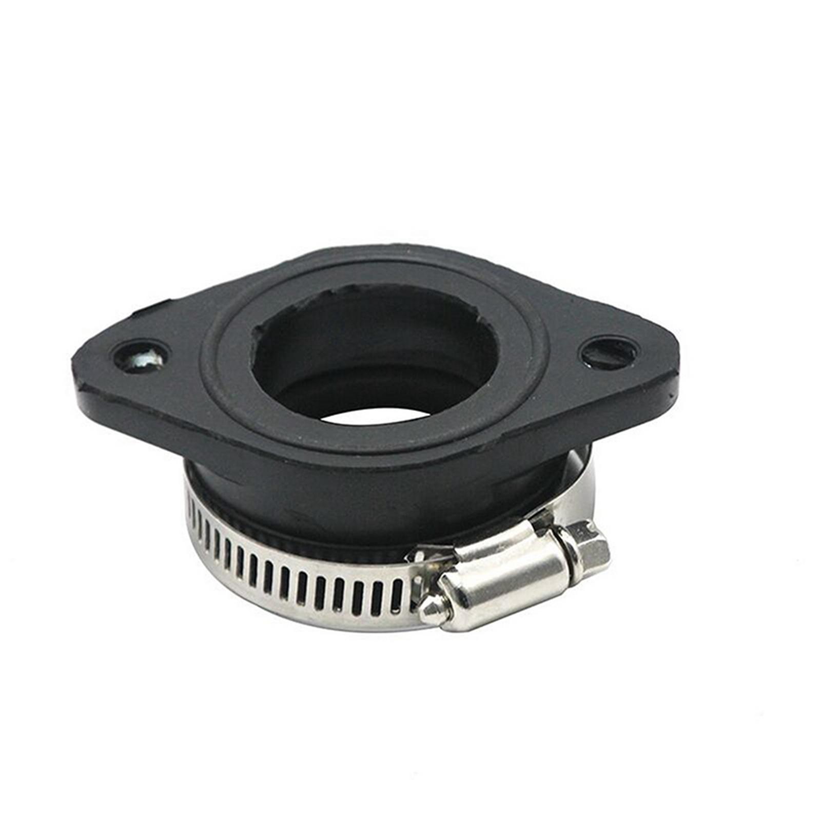 Carburetor Manifold Adapter/ Parts Inlet Intake Pipe Rubber Manifold Boot/ Fit for 28mm 30mm Carb for Koso for Pwk Pit Dirt Bike ATV